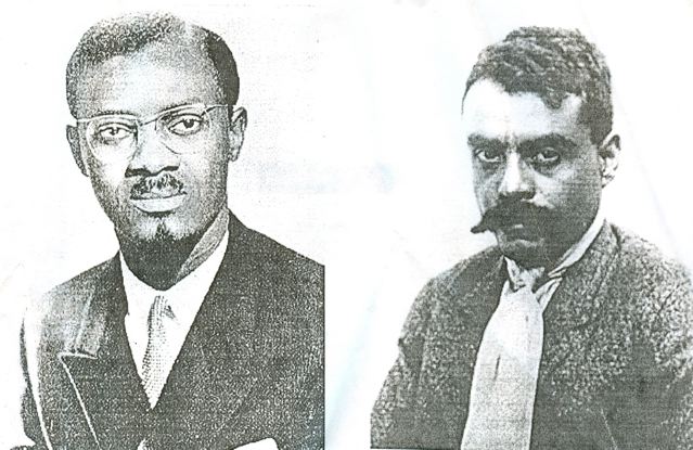 Patrice Lumumba and Emiliano Zapta