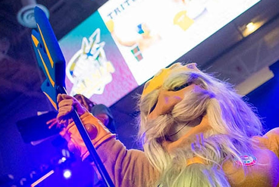 photo of mascot King Triton